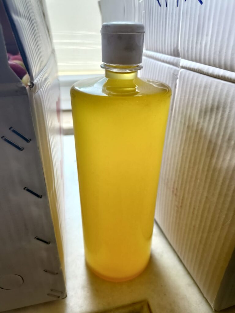 Cold Pressed Yellow Mustard Oil