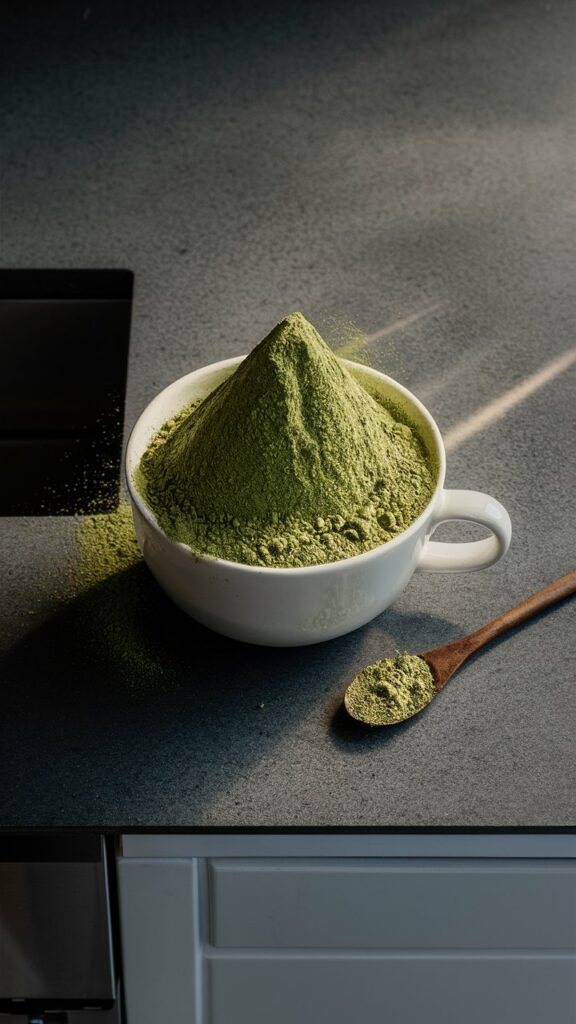 Moringa oleifera powder