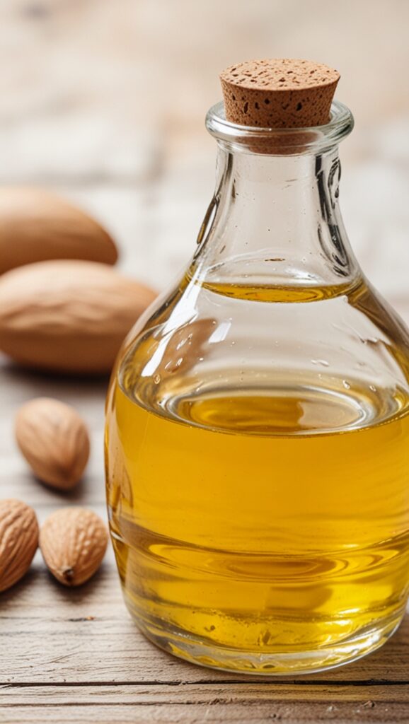 cold pressed almond oil 